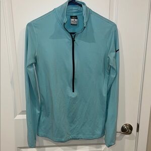Nike Sky Blue Quarter-Zip Top